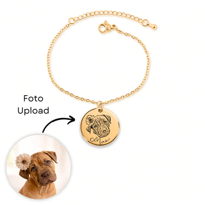 Armband mit Haustierportrait